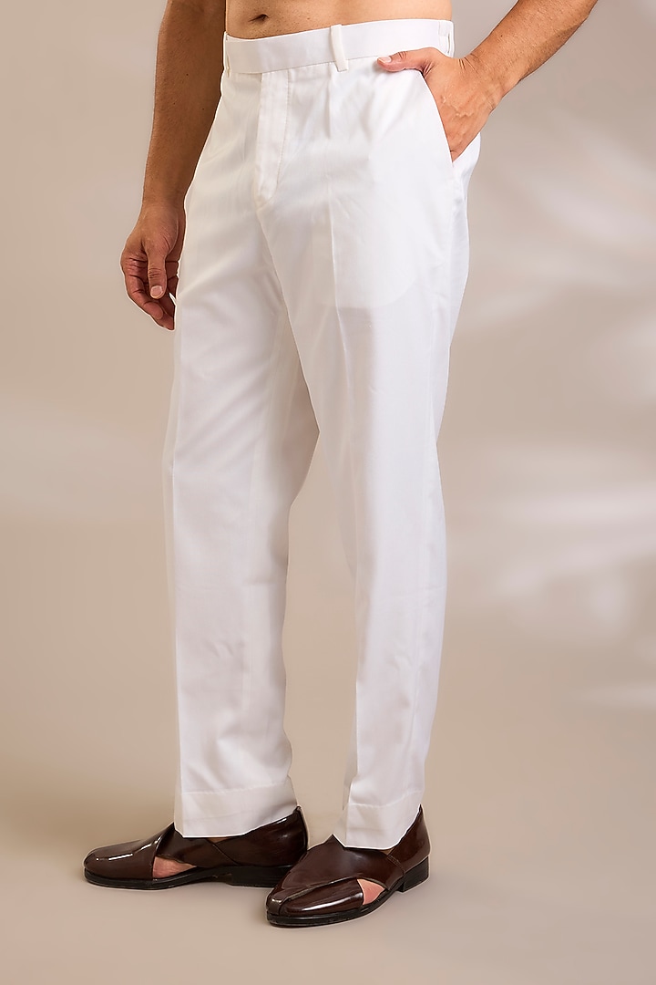 Peach Silk Kurta Set by Seema Gujral Men at Pernia's Pop Up Shop