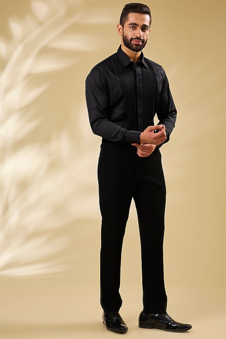 v neck short formal dresses Men's Black Tuxedo with Royal Blue Shawl Lapel - Modern Formal Dinner  Jacket Suit + Pants for Weddings, Proms