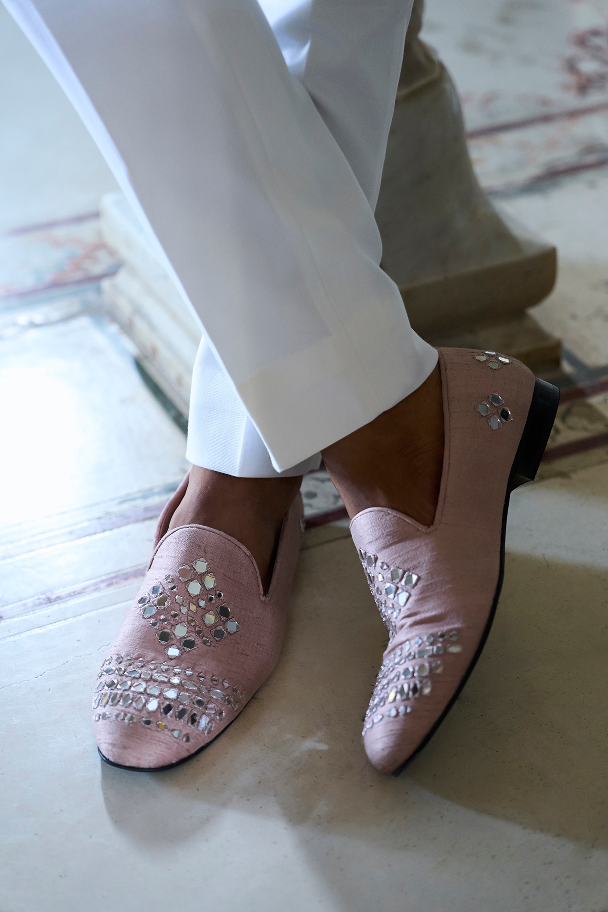 rose gold mens shoes
