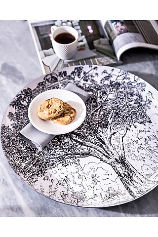 Black & White Tray by Serein Wellness