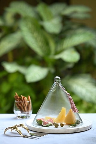 Clear Glass Cloche Dome by Serein Wellness