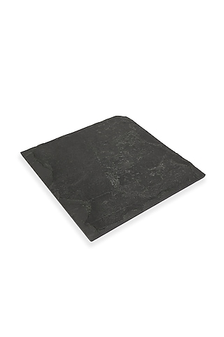 Black Slate Square Platter by Serein Wellness