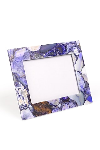 Purple Agate Photo Frame by Serein Wellness