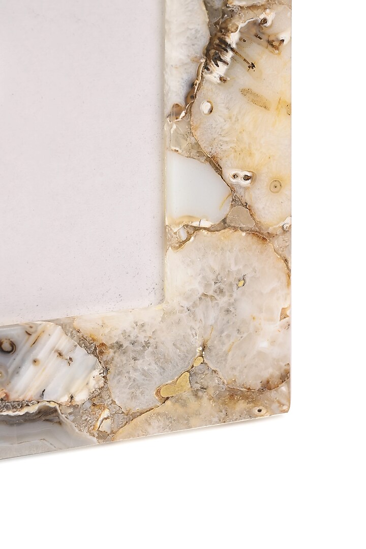 Brown Agate Photo Frame by Serein Wellness at Pernia's Pop Up Shop
