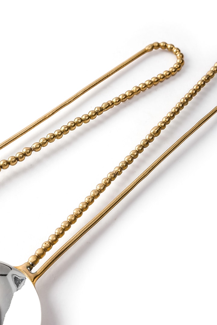 Gold Salad Server Set (Set of 2) by Serein Wellness at Pernia's Pop Up Shop