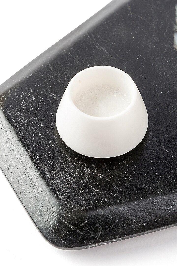 White & Grey Marble Cutting Board by Serein Wellness at Pernia's Pop Up Shop