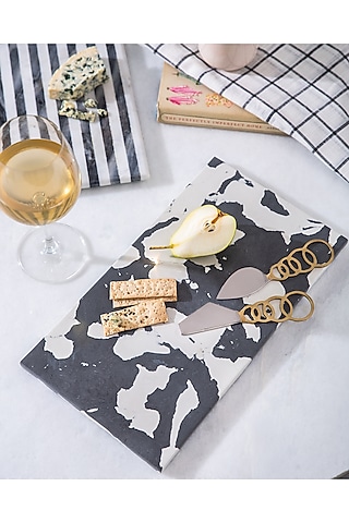 Grey Marble Platter by Serein Wellness