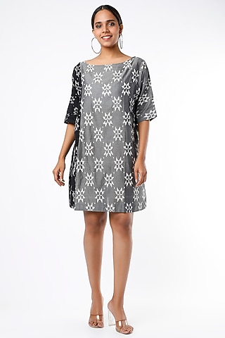 Grey Kimono Dress by Sepia Stories