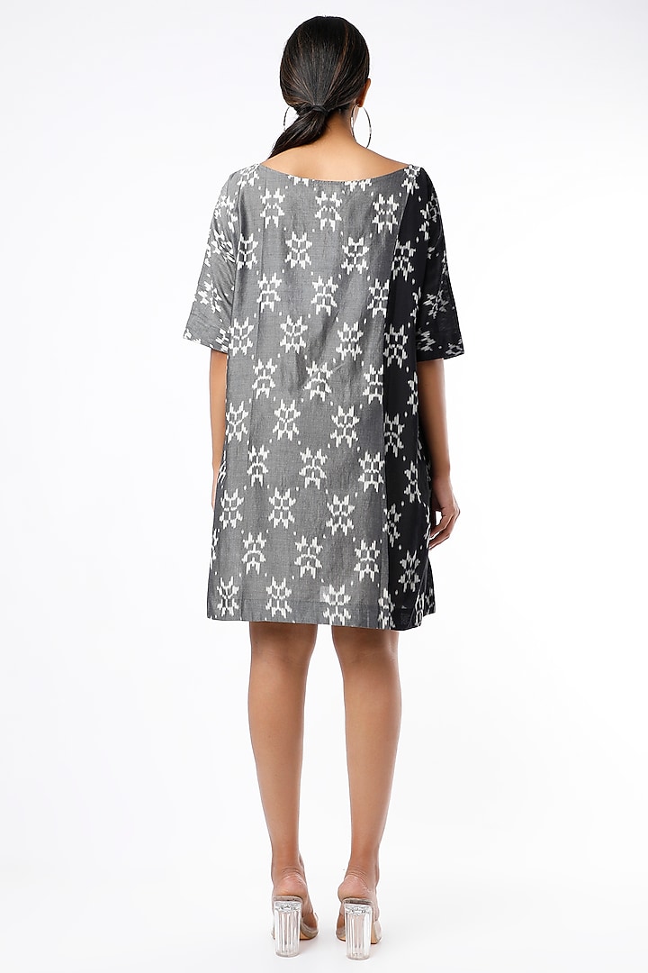 Grey Kimono Summer Dress by Sepia Stories at Pernia's Pop Up Shop