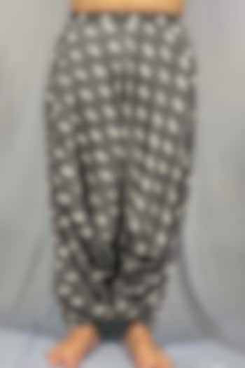 Grey Drop-Crotch Pants by Sepia Stories Men at Pernia's Pop Up Shop