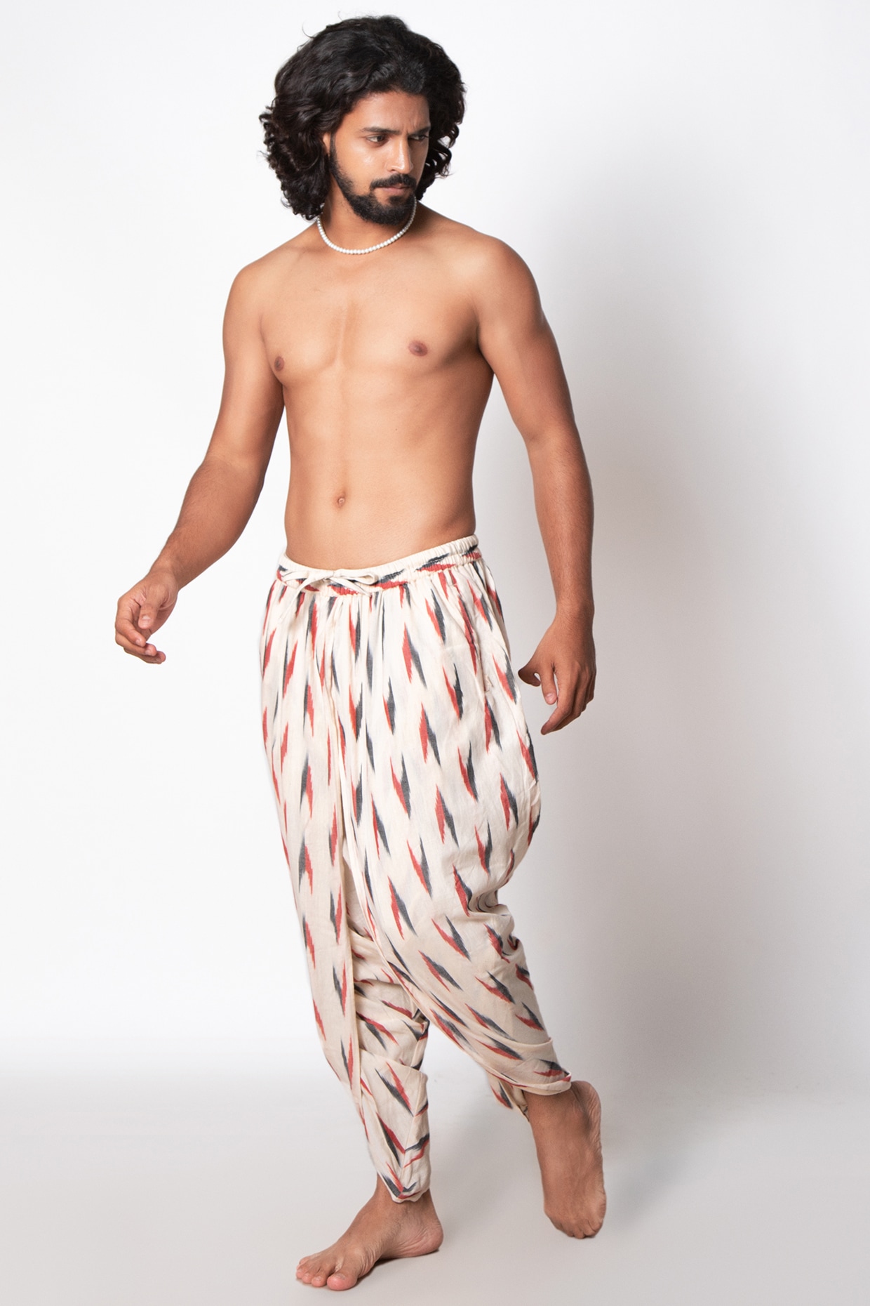 FANZI Beige Indian Traditional Silk Dhoti Pant set for Men | eBay