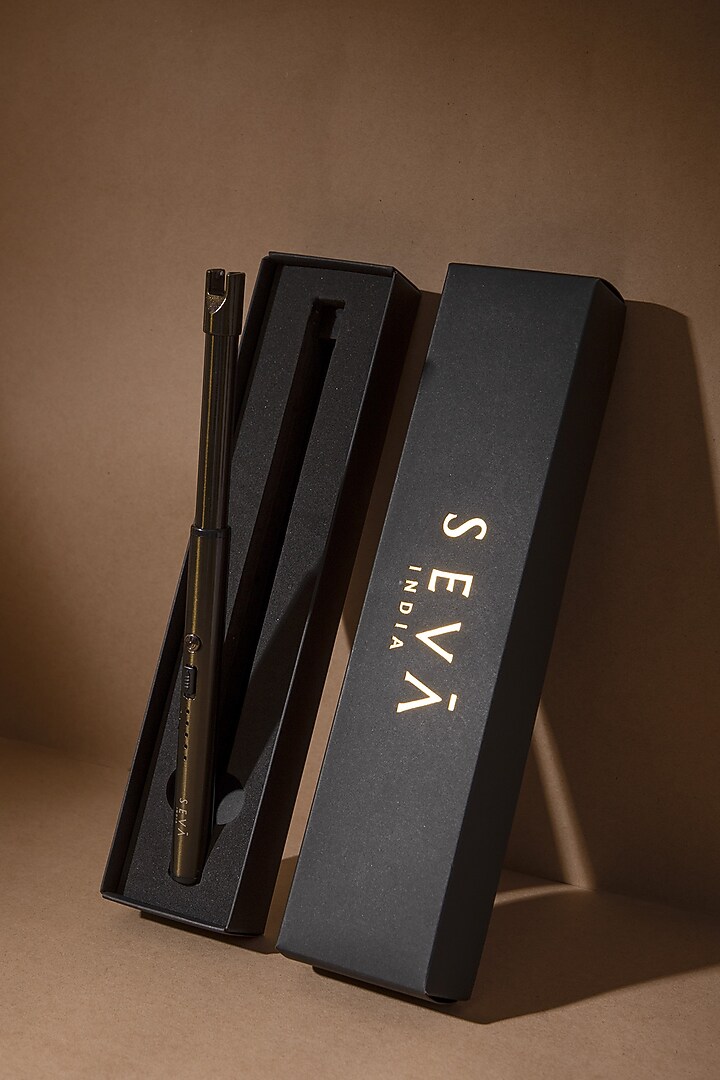 Candle Lighter - Black by SEVA HOME at Pernia's Pop Up Shop