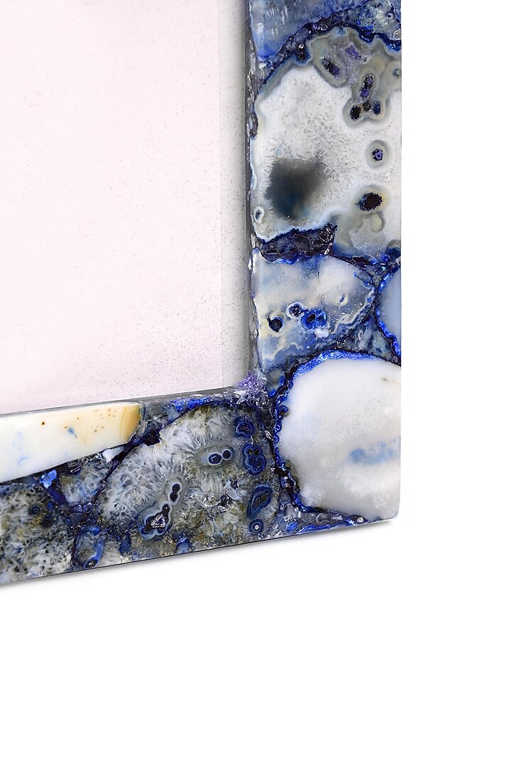 Blue Agate Photo Frame by Serein Wellness at Pernia's Pop Up Shop