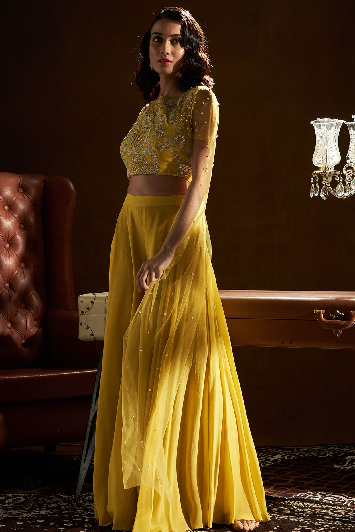 Pakistani Readymade Salwar Kameez Set Indian Designer Palazzo Kurta Suit  Set Top
