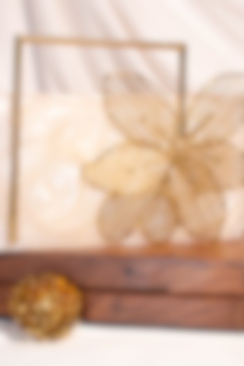 Beige Resin Clutch by Sugarcrush at Pernia's Pop Up Shop