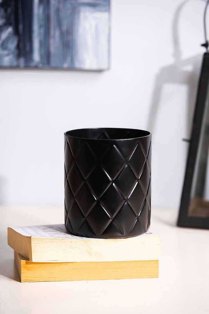 Black Metal Planter (Set Of 2) by SG Home at Pernia's Pop Up Shop