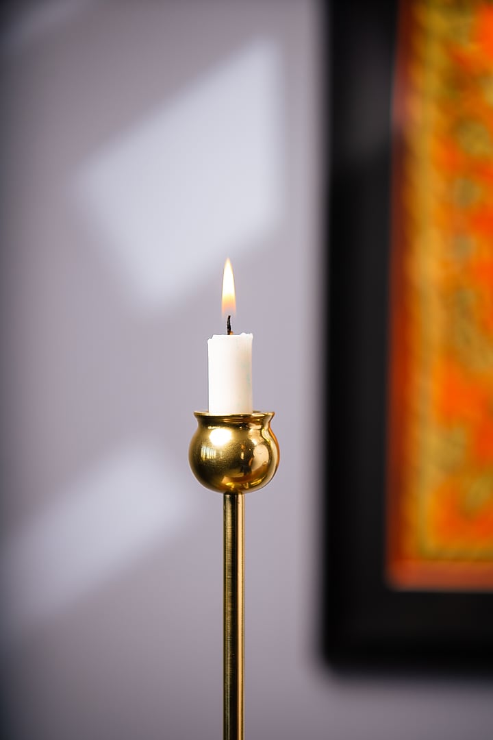 Golden Metal Candle Holder Set by SG Home at Pernia's Pop Up Shop