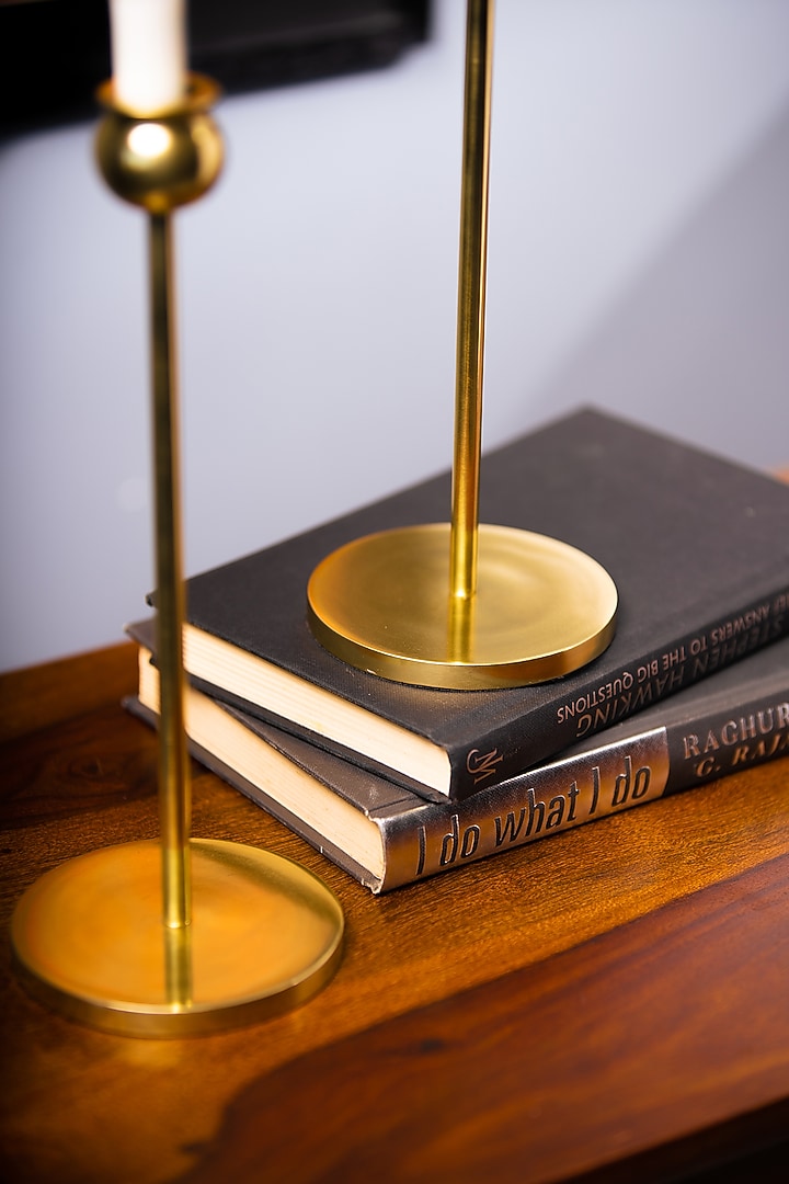 Golden Metal Candle Holder Set by SG Home at Pernia's Pop Up Shop