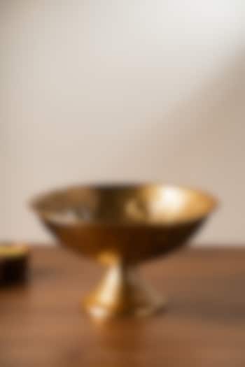 Gold Brass Bowl by SG Home