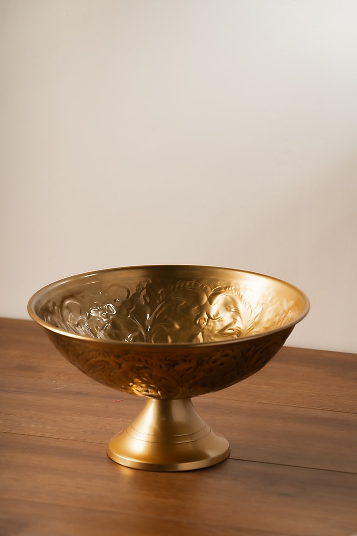 Gold Brass Bowl by SG Home at Pernia's Pop Up Shop