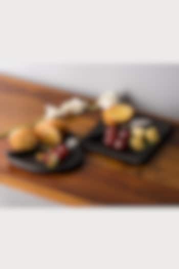 Black Cheese Board Gift Set by SG Home