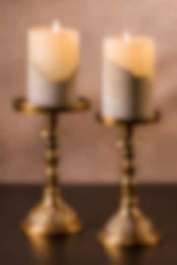 Golden Regency Candle Holders (Set of 2) by SG Home