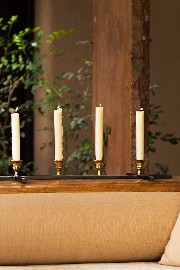 Grey Multi-Stick Candle Holder by SG Home at Pernia's Pop Up Shop