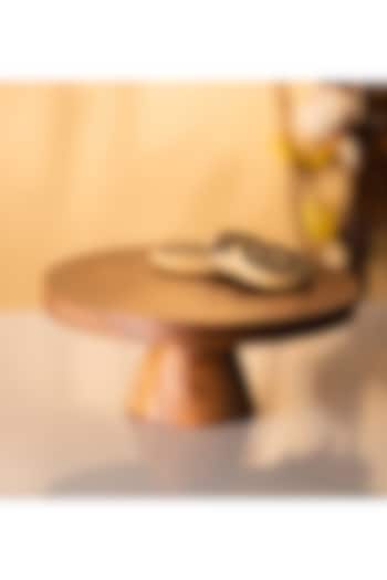 Brown Metal Dessert Stands (Set of 2) by SG Home at Pernia's Pop Up Shop