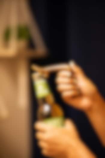 Golden Silhouette Bottle Openers (Set of 2) by SG Home at Pernia's Pop Up Shop