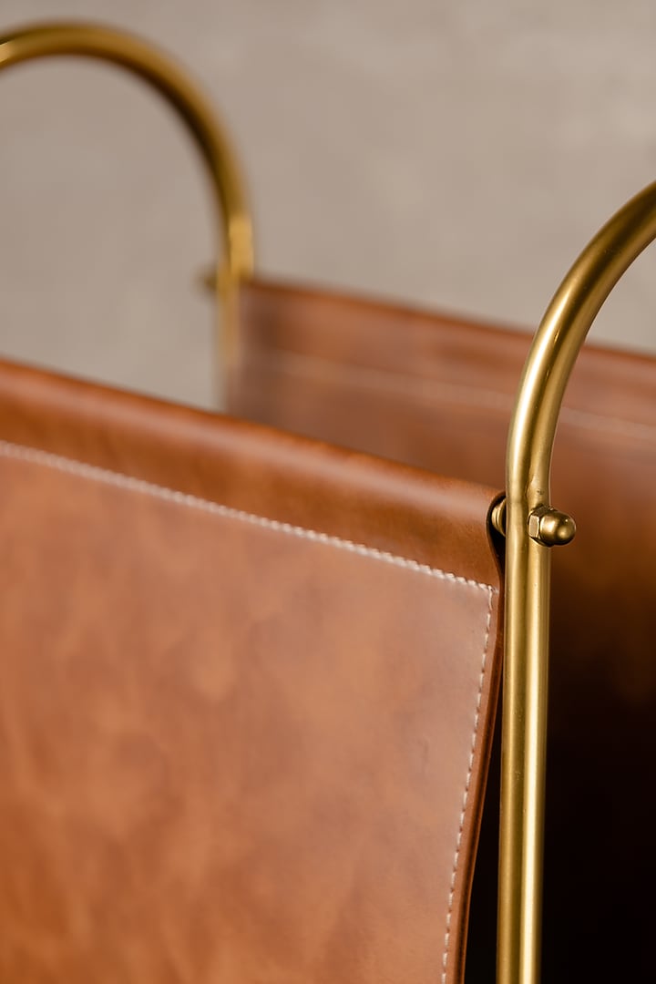 Brown Library Magazine Holder by SG Home at Pernia's Pop Up Shop
