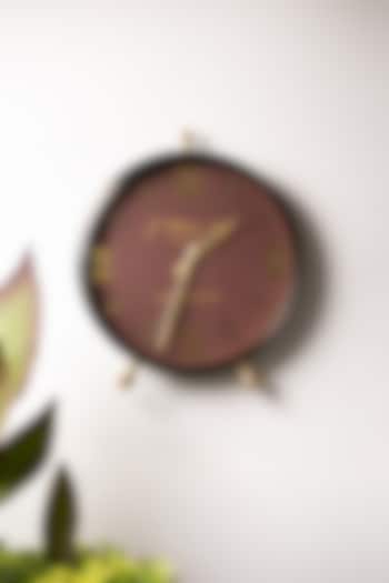 Pink & Black Roman Clock by SG Home at Pernia's Pop Up Shop