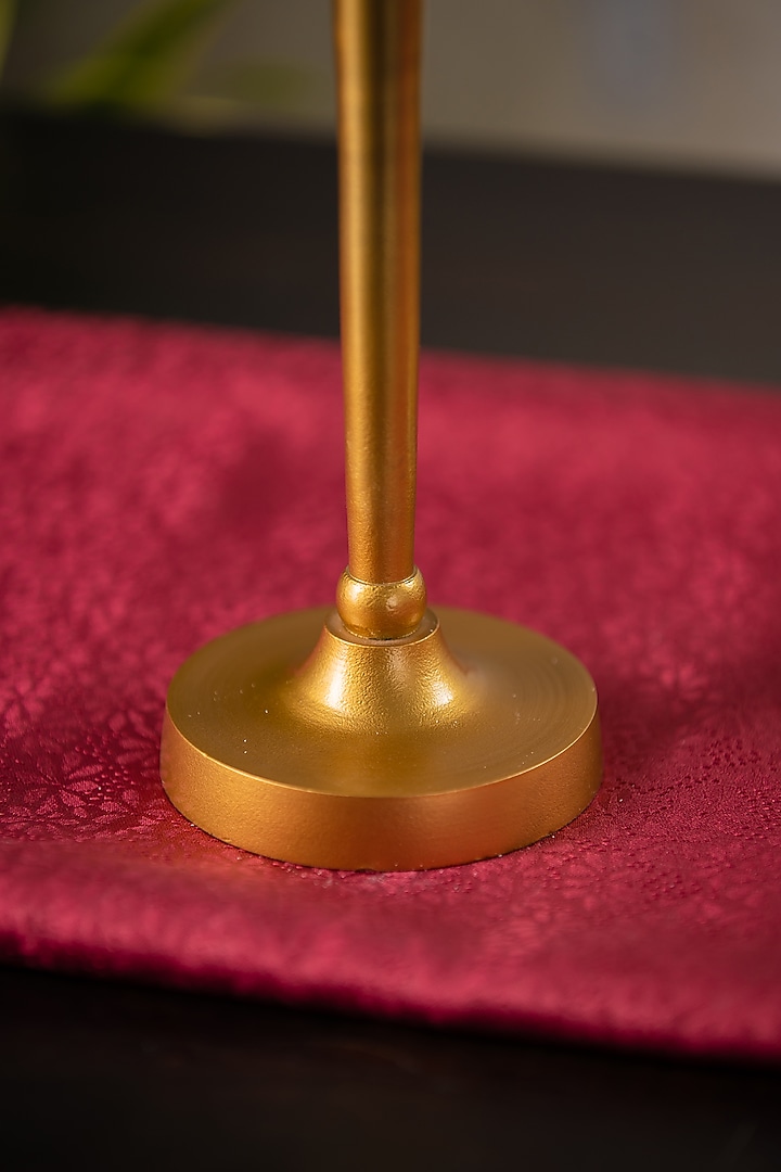 Golden Elegance Candle Holder (Set of 2) by SG Home at Pernia's Pop Up Shop