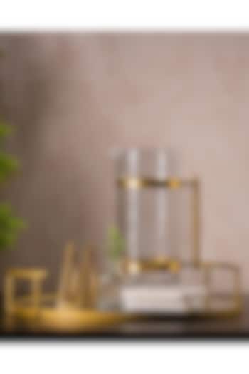 Golden Bar Glass Tray by SG Home at Pernia's Pop Up Shop