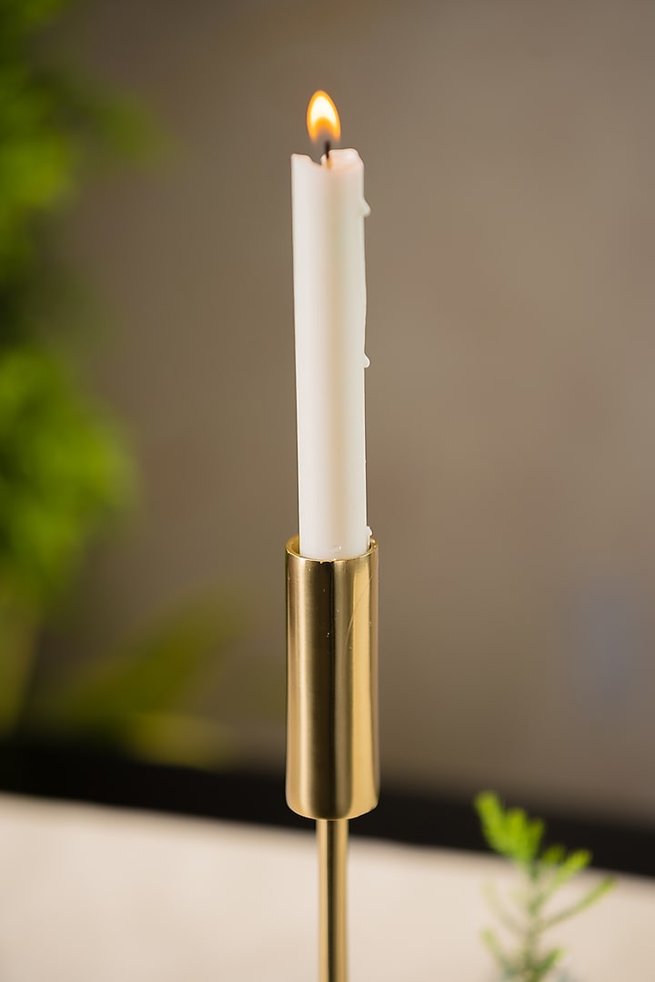Golden Noir Candle Holder (Set of 2) by SG Home at Pernia's Pop Up Shop