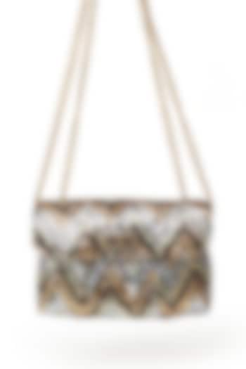 Multi-Colored Sequin Sling Bag by SG BY SONIA GULRAJANI at Pernia's Pop Up Shop