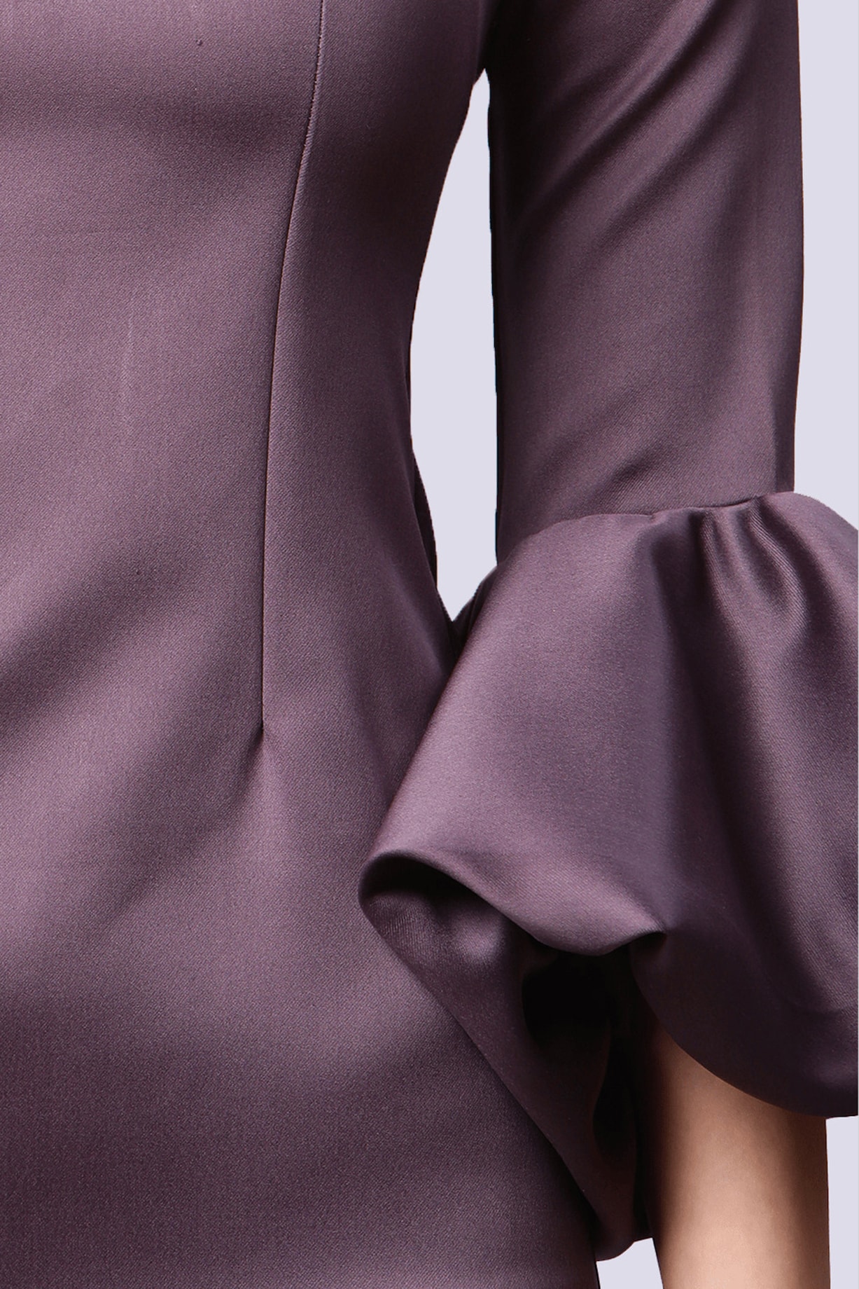 strapless open back dress MIKI Purple Cut Out Bandage Mini Dress  Honey Couture
