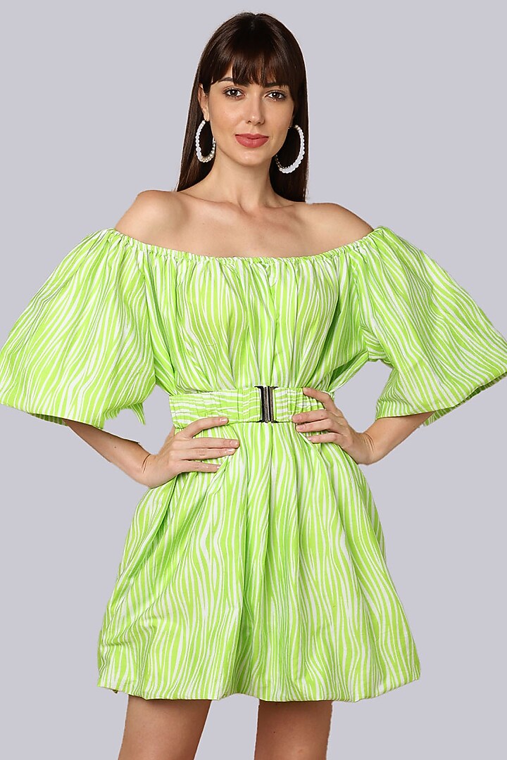 buttercup green dress Dolly Mini Dress - Buttercup Green