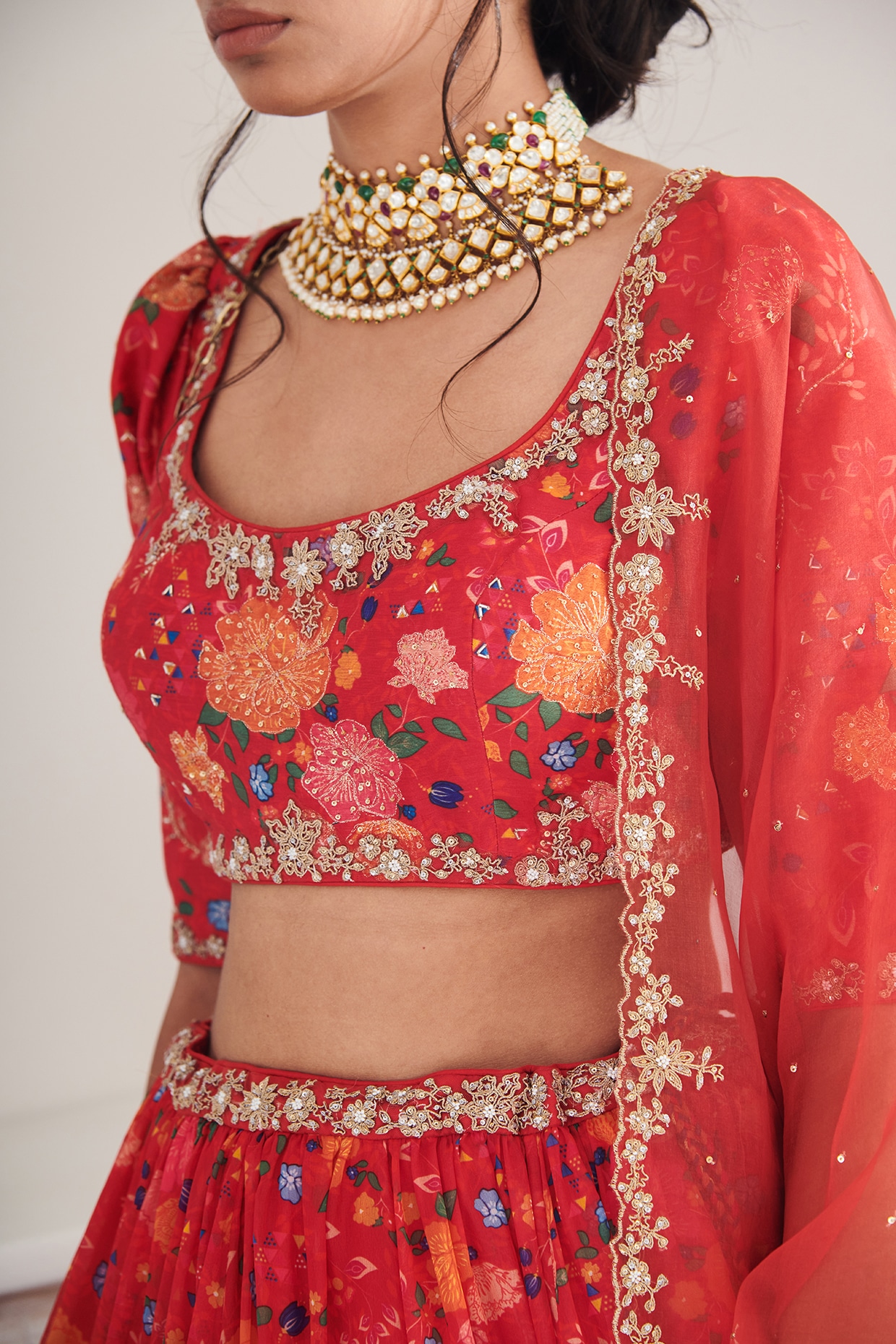 Free Size Semi-stitched Designer Bridal Lehenga For Wedding Wear at 3000.00  INR in Vijayawada | Rajul Gold & Sarees