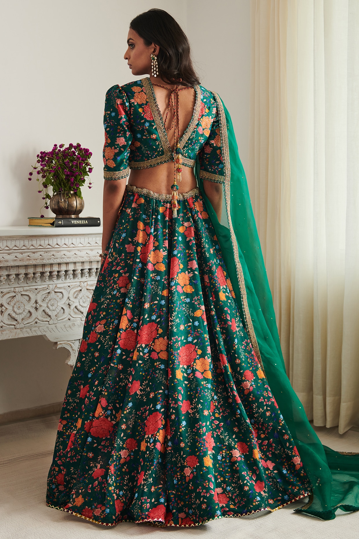 Chiffon lehengas hot sale