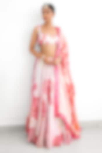Pink Sequins  dulhan bday 22 may Lehenga Set by Shasha Gaba at Pernia's Pop Up Shop