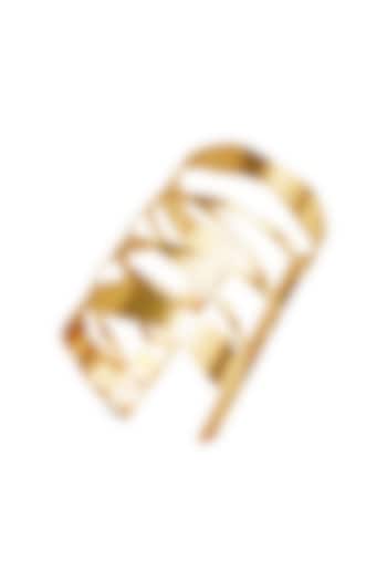 Gold Plated Cuff by SHAE at Pernia's Pop Up Shop