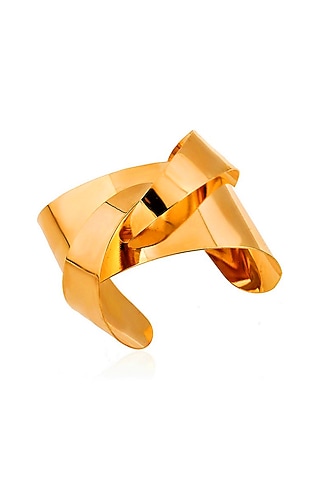 Gold Plated Cuff by SHAE