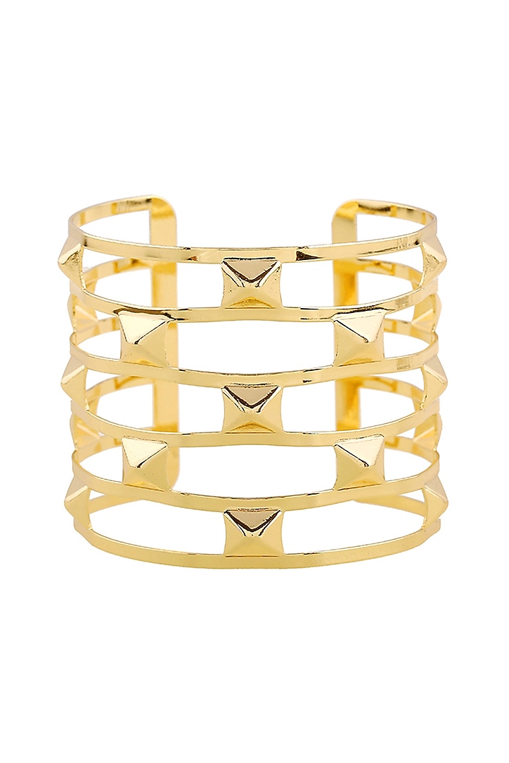 Gold Plated Cuff by SHAE