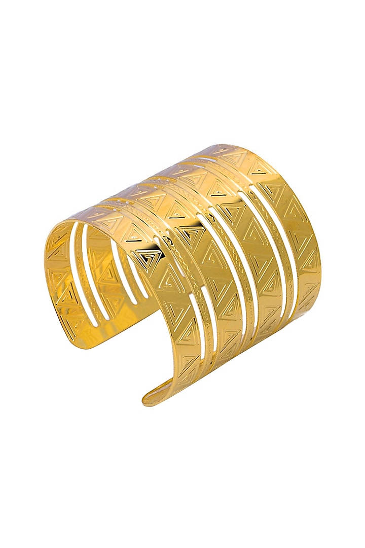 Gold Plated Cuff by SHAE