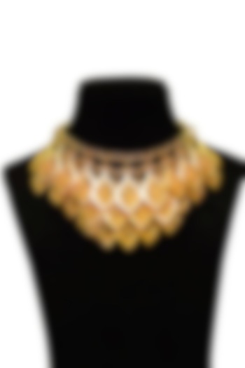 Gold Plated Necklace by SHAE at Pernia's Pop Up Shop