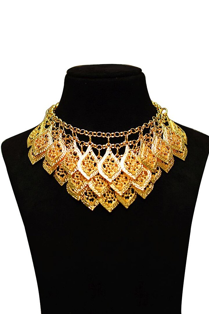Gold Plated Necklace by SHAE