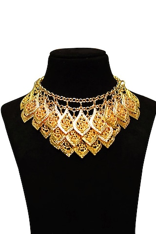 Gold Plated Necklace by SHAE