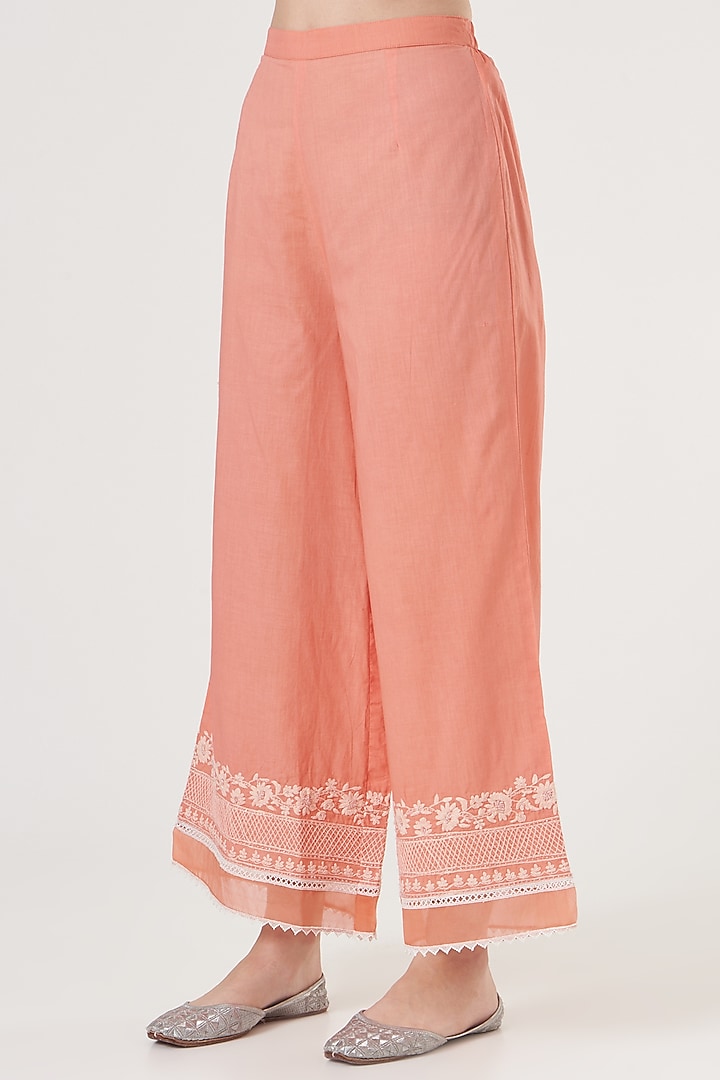 Sky Blue Princess-Cut Kurta Set by Sheetal Batra at Pernia's Pop Up Shop