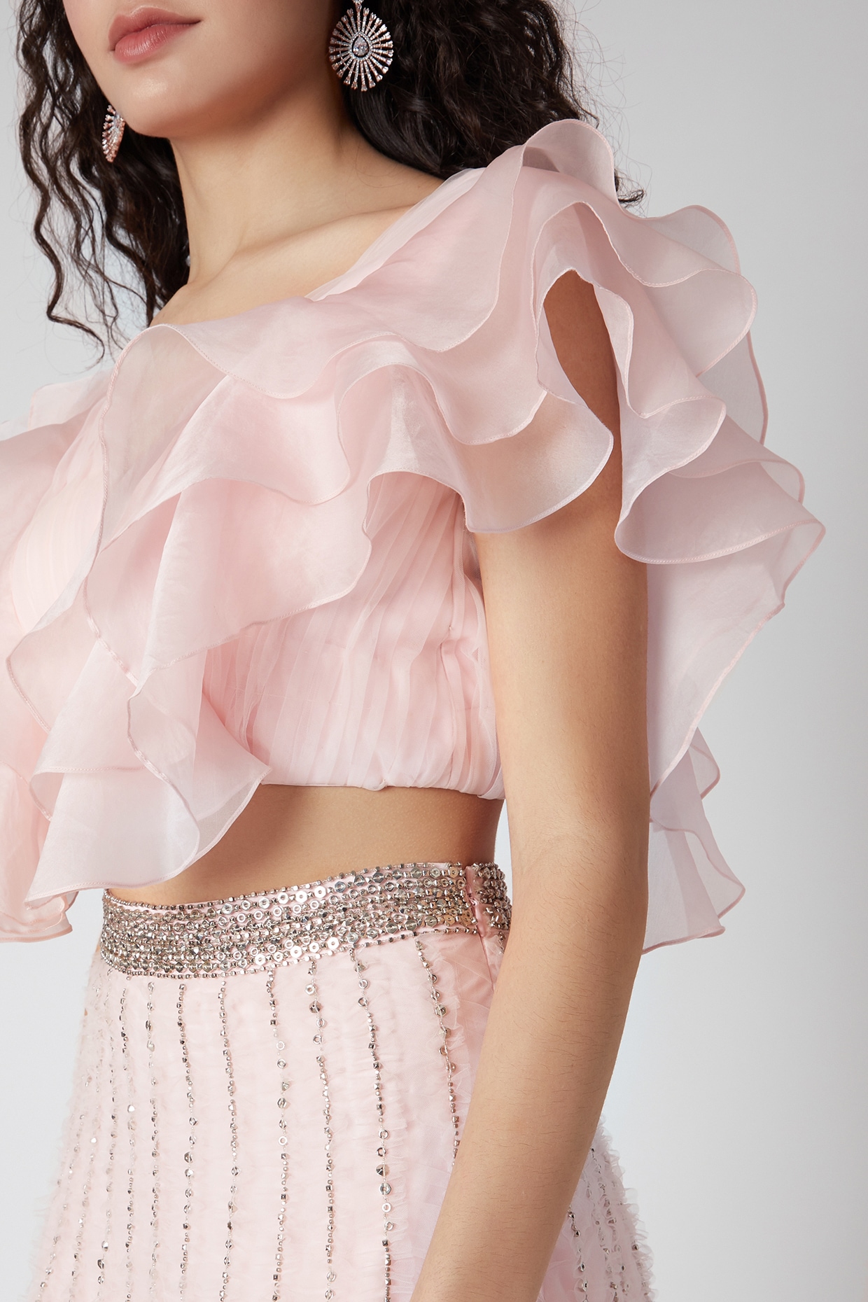 Stunning Ruffle Blouses Are The Talk Of The Town & Here's Why! |  WeddingBazaar