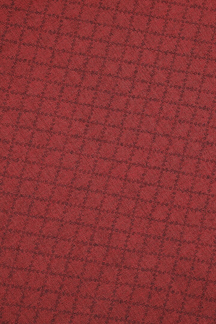 Maroon Wool Shawl by Shingora Men at Pernia's Pop Up Shop